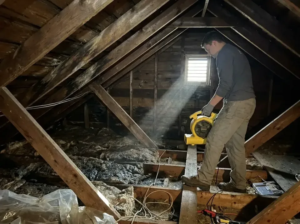 attic-water-damage-drying-proc-007 — frequently asked questions, Emergency Water Extraction & 24/7 Flood Response in Hoboken…